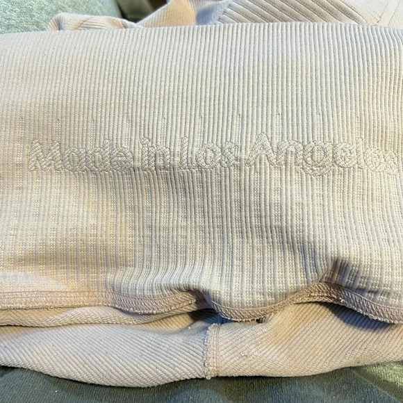 AVOCADO Women’s LEGGINGS SM LIGHT LAVENDER HIGH RISE ankle workout Yoga athletic - Picture 6 of 6